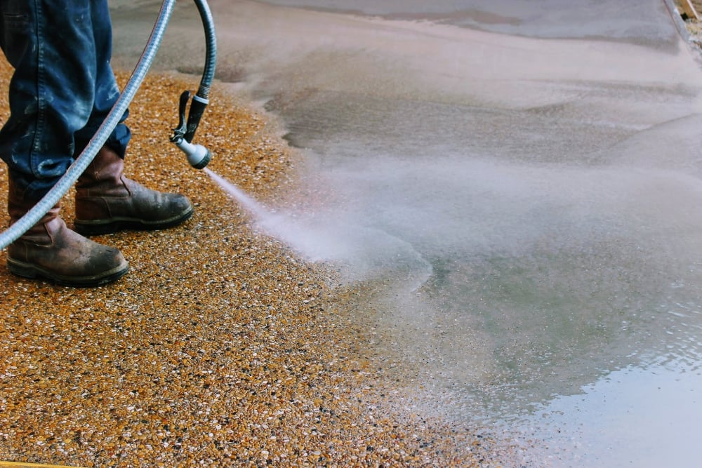 Exposed Aggregate Finishes