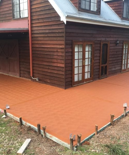 Concrete patio resurfacing South-East Melbourne